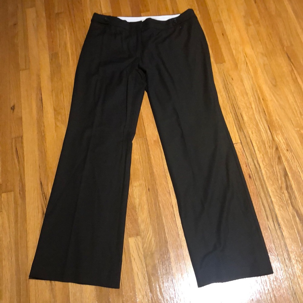 Black pant wide leg and boot cut loft